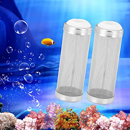 5PCS Stainless Steel Aquarium Filter Guard Net U2858