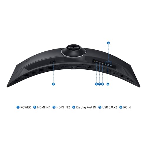 49" DQHD 1000R Curved Gaming Monitor, 240Hz, 1ms(GtG), DisplayHDR 1000 N815