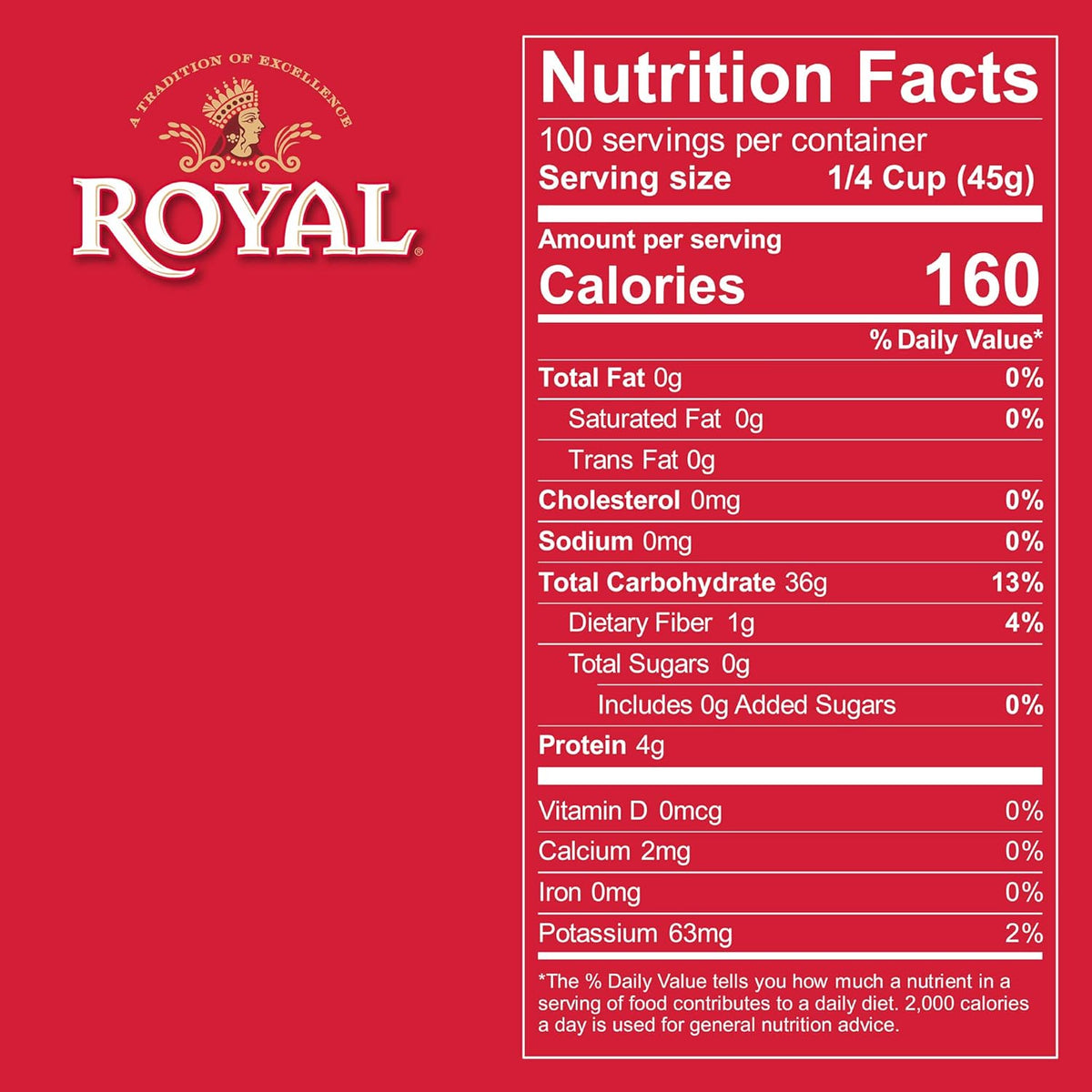 Extra Long Basmati Rice, 320 Ounce U455935