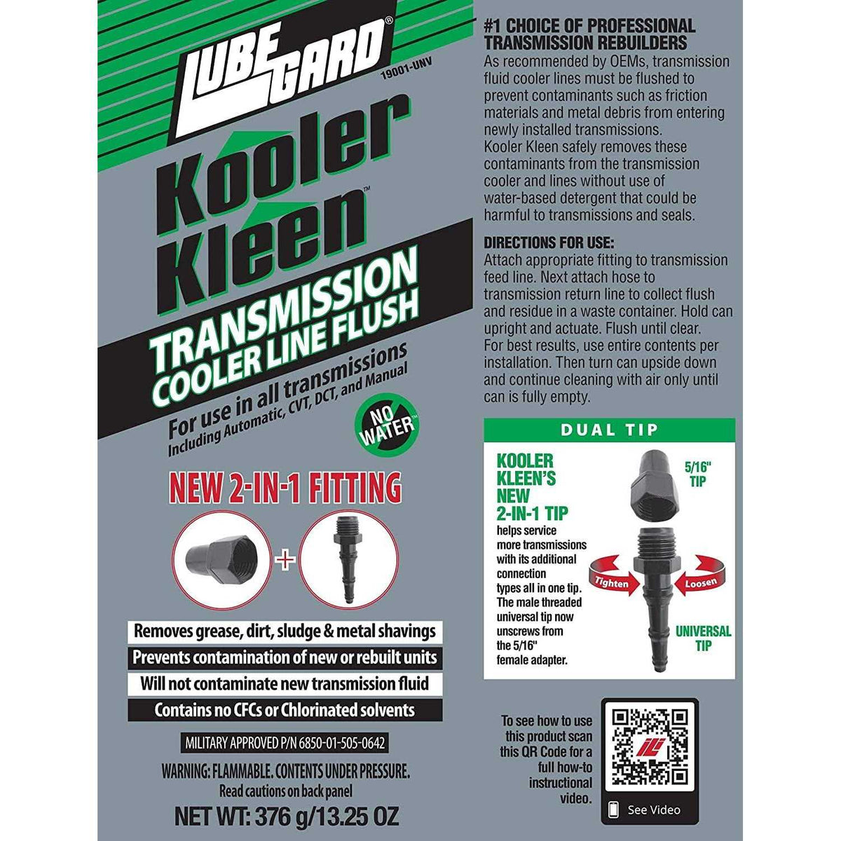 Transmission Cooler Flush T606