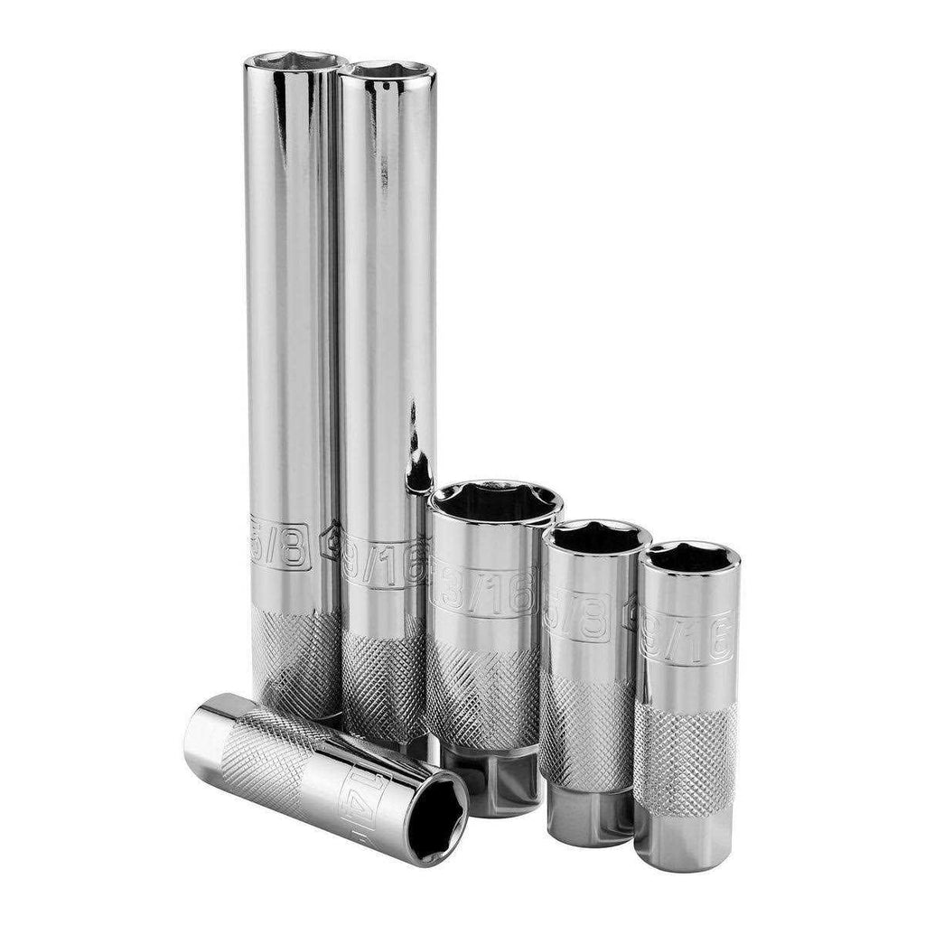 3/8 in. Drive SAE and Metric Spark Plug Socket Set Y2399