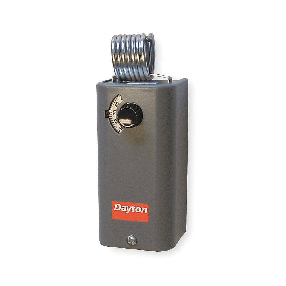 Line Volt Mechanical Tstat, Close on Rise, 24 to 240VAC F57231