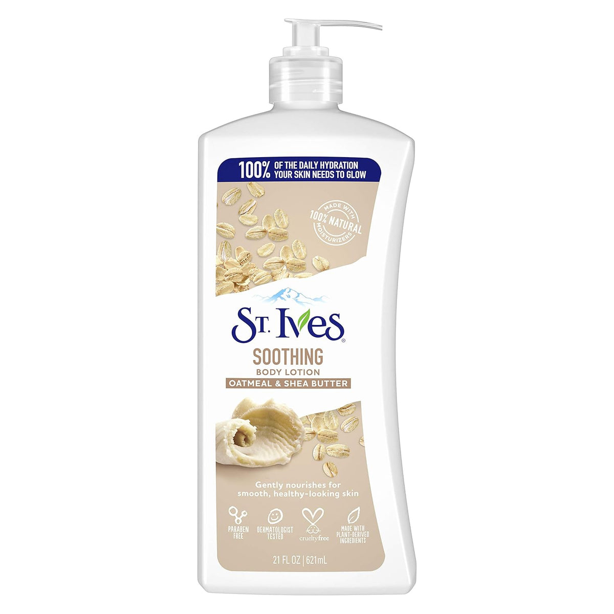 Soothing Hand & Body Lotion Oatmeal & Shea Butter 21 oz U76321