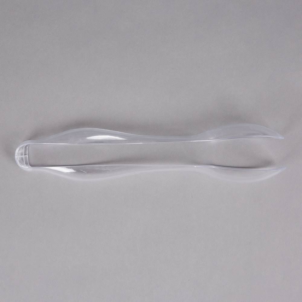 Clear Squeeze Tongs W241290