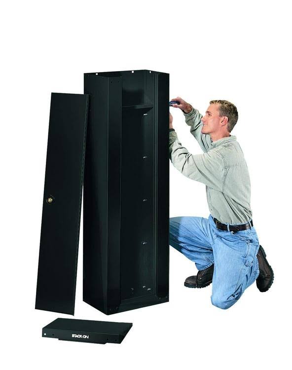 Black 8-Gun Security Cabinet F82421