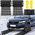 Tire Traction Mats Portable for Snow Ice Mud and Sand 2PCS 27.6in H87394
