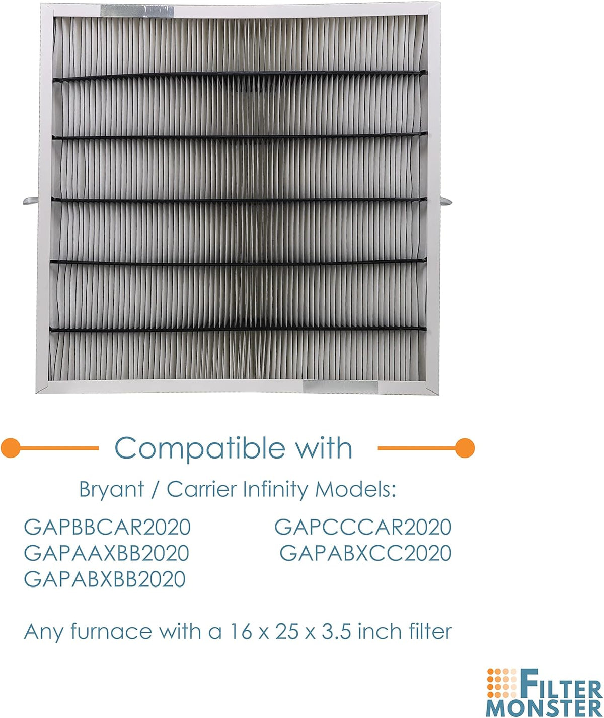 20" x 20" MERV 15 Air Purifier Cartridge G134