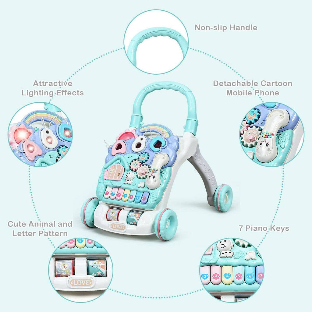 Sit-to-Stand Learning Walker Musical Toy H6476