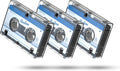 3 Pack Micro Cassette Tapes Blank for Recording MC-60 Minutes J560825
