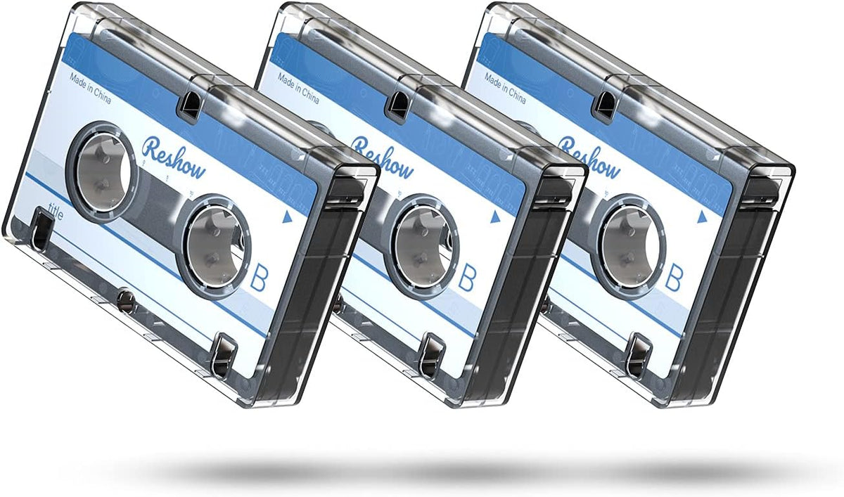 3 Pack Micro Cassette Tapes Blank for Recording MC-60 Minutes J560825