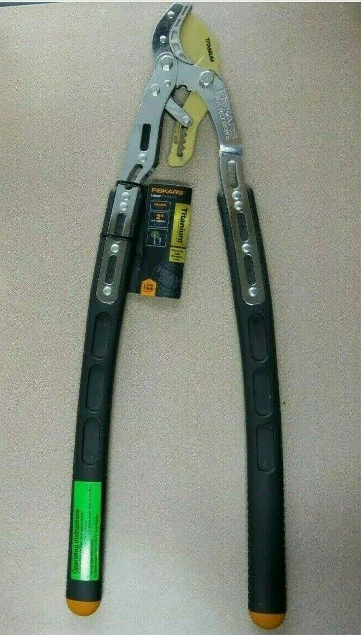 24 in. Titanium Coated Steel Blade Ratcheting Lopper F47998