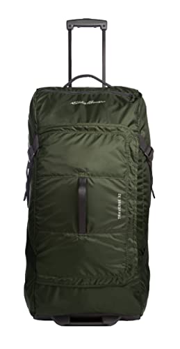 Dark Loden Ripstop Polyester Rolling Duffel Bag 78L D76733