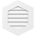 Vertical Peaked Surface Mount PVC Gable Vent J321