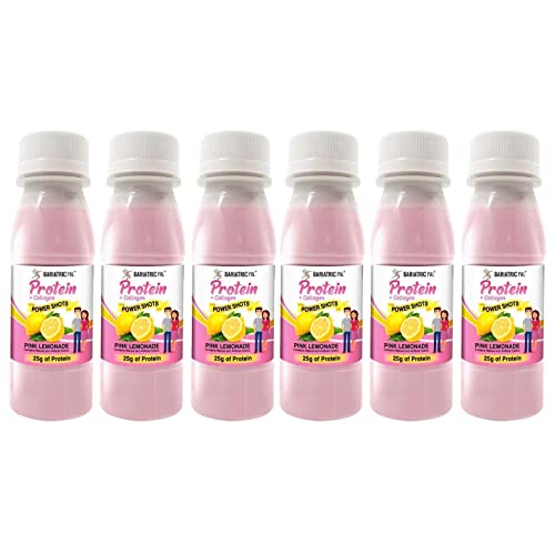 Pink Lemonade 25g Whey Protein & Collagen Power Shots (48 Bottles) X15611