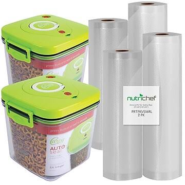 VAC Seal Bags & 2 Medium VAC Canisters S130