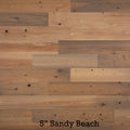 Reclaimed Wooden Wall Planks - Peel and Stick - 40 Sq. ft. - 5x22 Width P1522