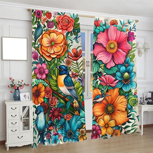 Blackout Curtains 2 Panels 45" L x 21" W U49602