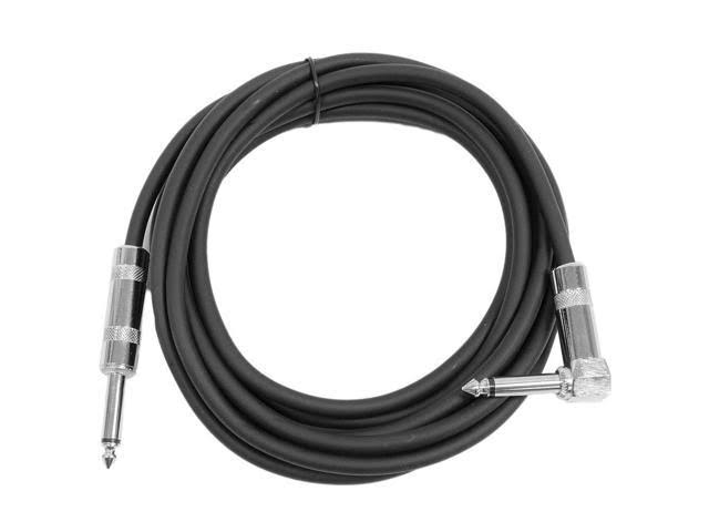 8 Pack of 10 Foot Multi-Color Right Angle to Straight Guitar Cables Z101915