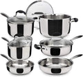 18/10 Stainless Steel Cookware Set 10-Piece V17567