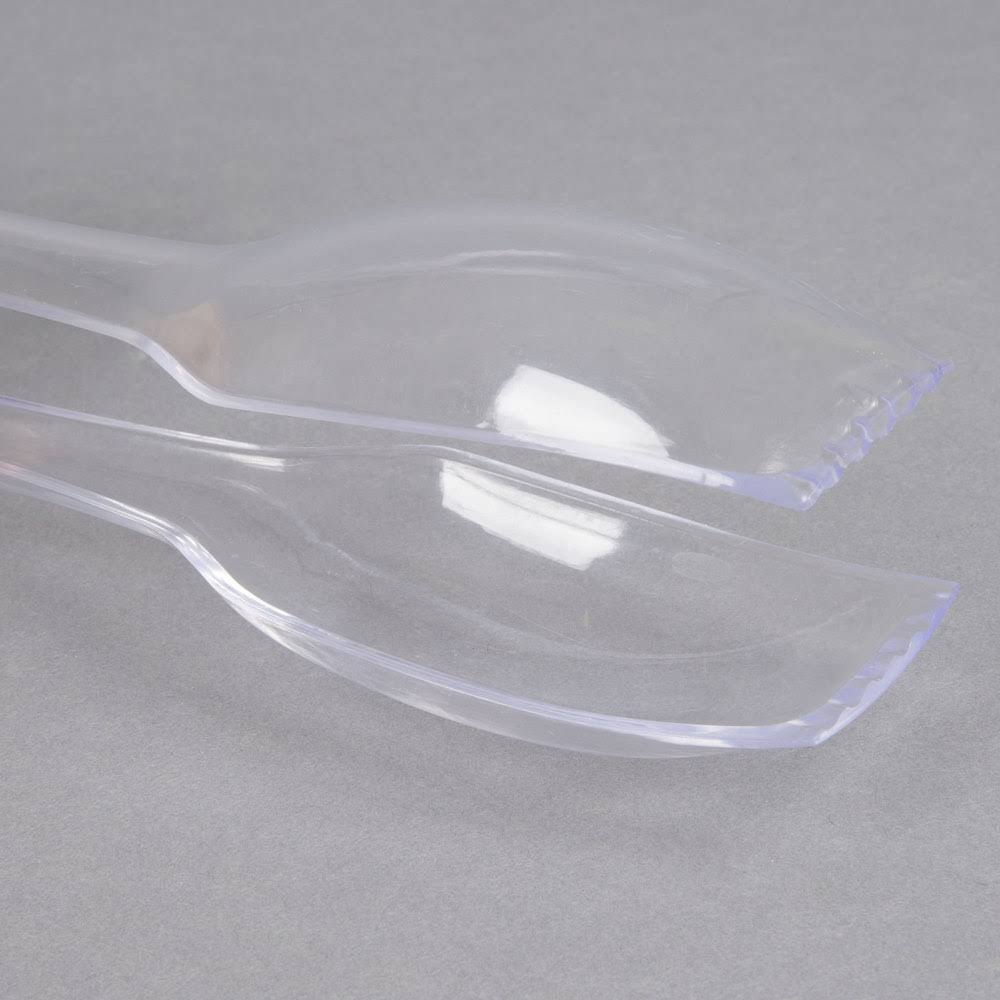 Clear Squeeze Tongs W241290
