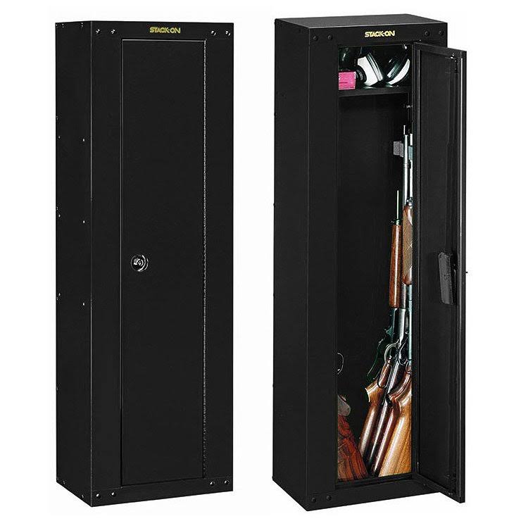 Black 8-Gun Security Cabinet F82421