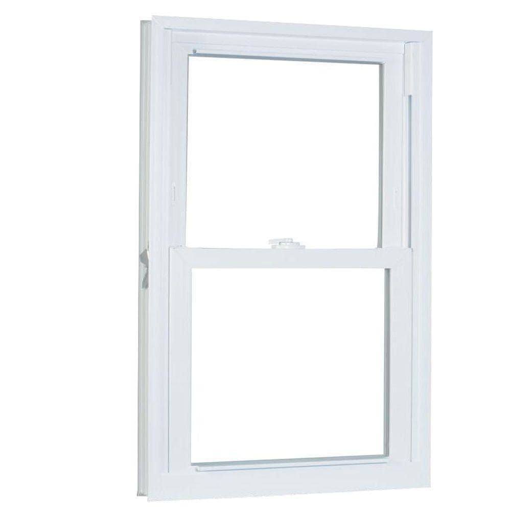 White Vinyl Double Hung Window M6268