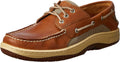 Dark Tan Boat Shoes F9092