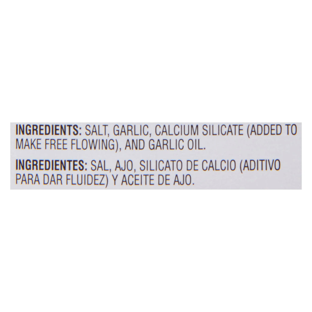 41.25 Oz Garlic Salt O9429