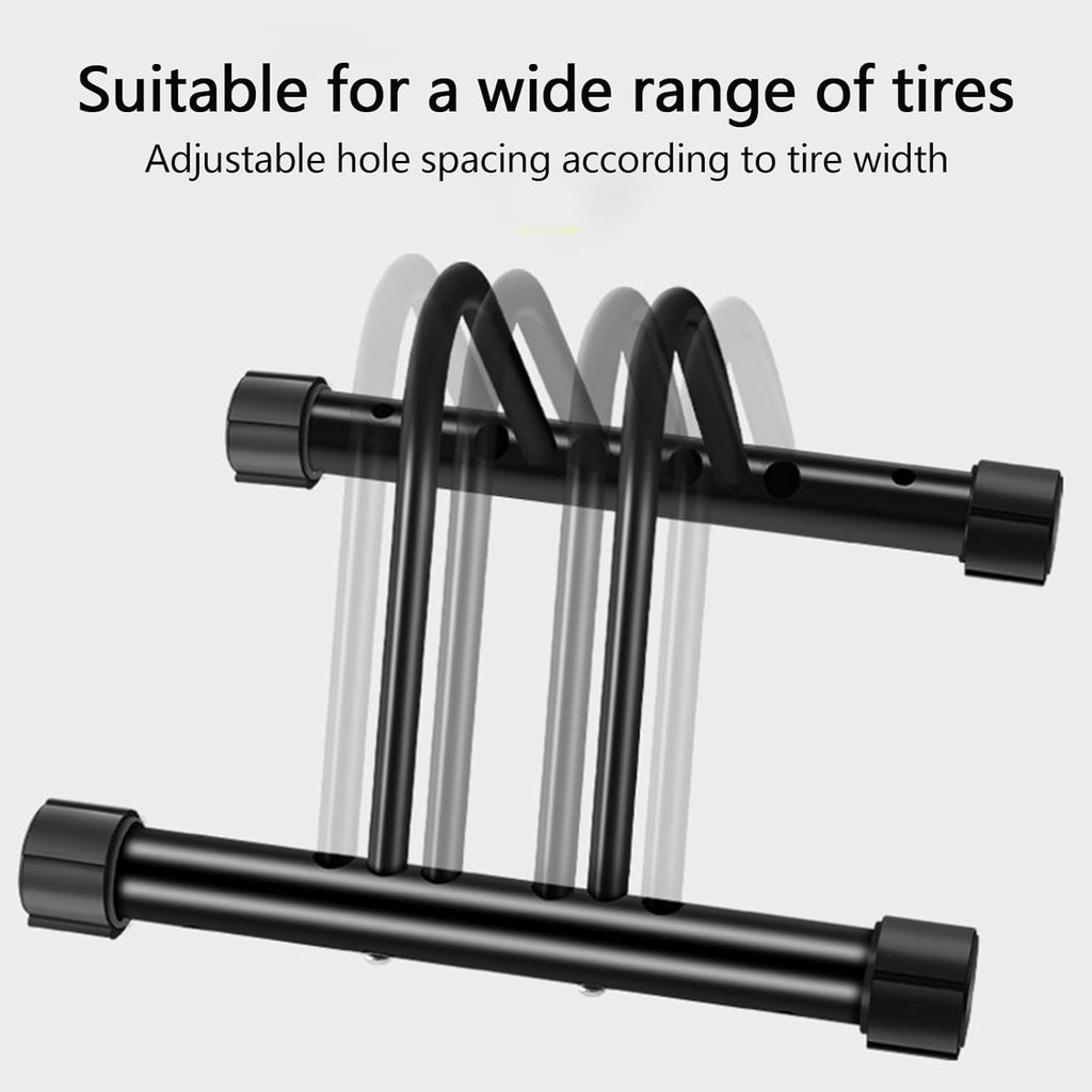 Adjustable Single Bike Floor Stand Parking Rack N1102