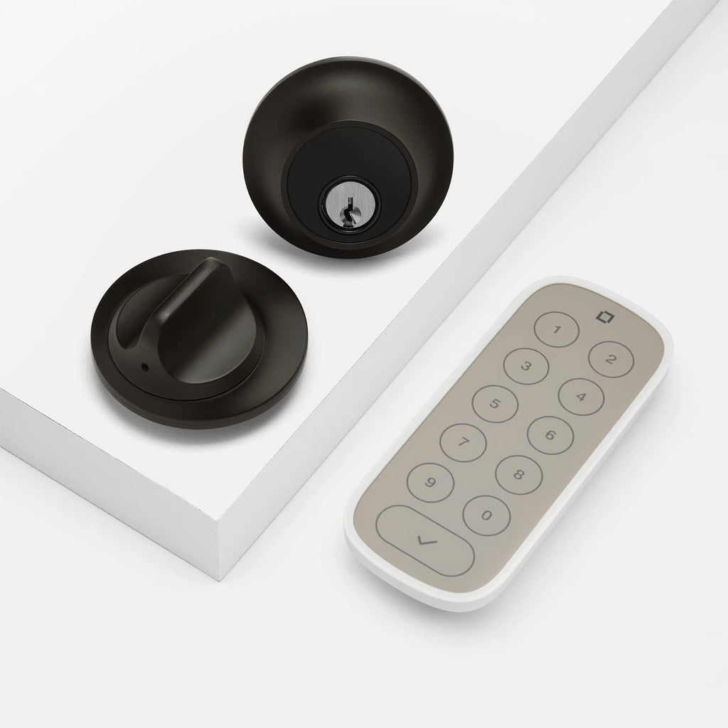 Satin Nickel Smart Lock with Keypad Y6454