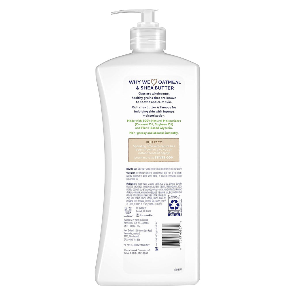 Soothing Hand & Body Lotion Oatmeal & Shea Butter 21 oz U76321