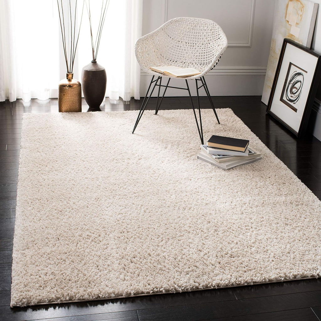 Beige 12' x 15' Shag Area Rug X622