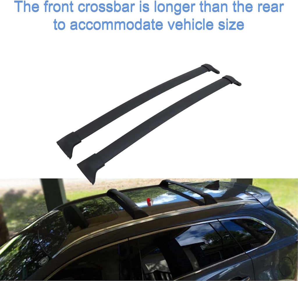 Roof Rail Rack & Cross Bar All Black H741