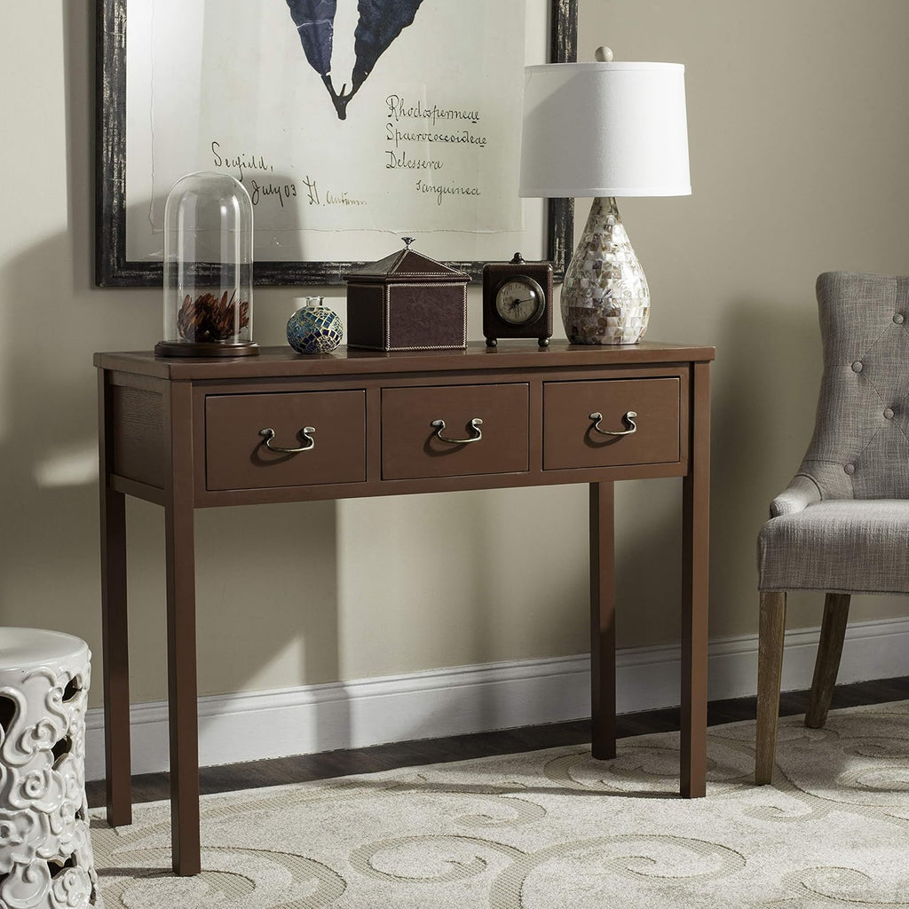 French Grey Console Table B437943