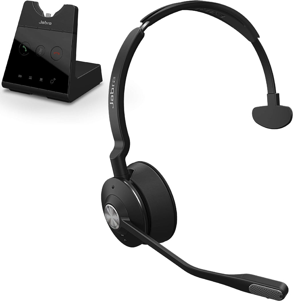 Wireless Mono Telephone Headset with Noise-Cancelling Microphone K61838