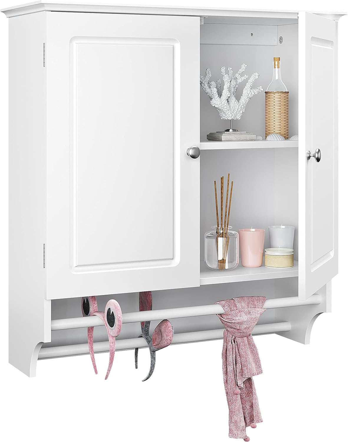 White 2-Door Wall Cabinet Z5406