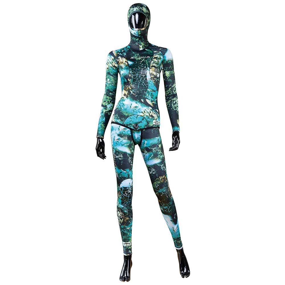 Camo Blue 5.5mm Wetsuit J2620