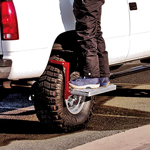 Black Heavy Duty Tire Step for Truck SUV F781104