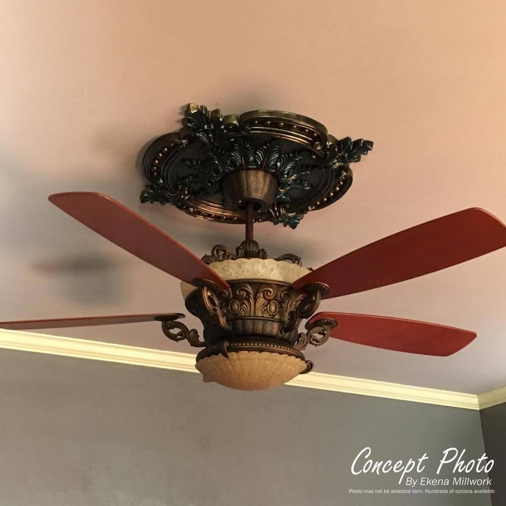 Carved Maple Ceiling Medallion R1487