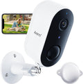 Wireless Outdoor Security Camera 1080P FHD Night Vision 2-Way Audio I100