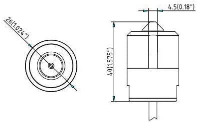 1.3MP WDR Network Camera Module 3.7mm Lens V9533