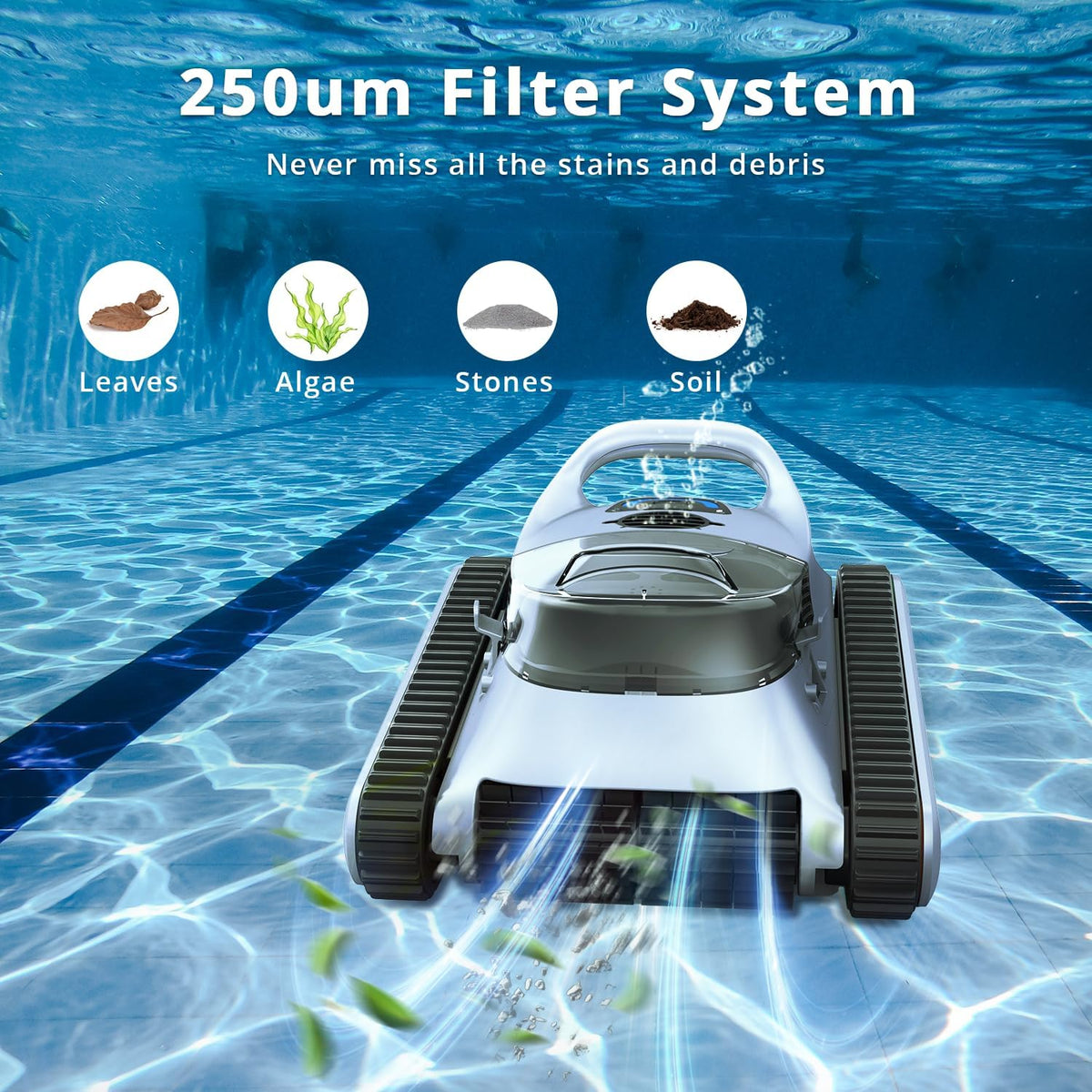 Cordless Robotic Pool Cleaner K9908