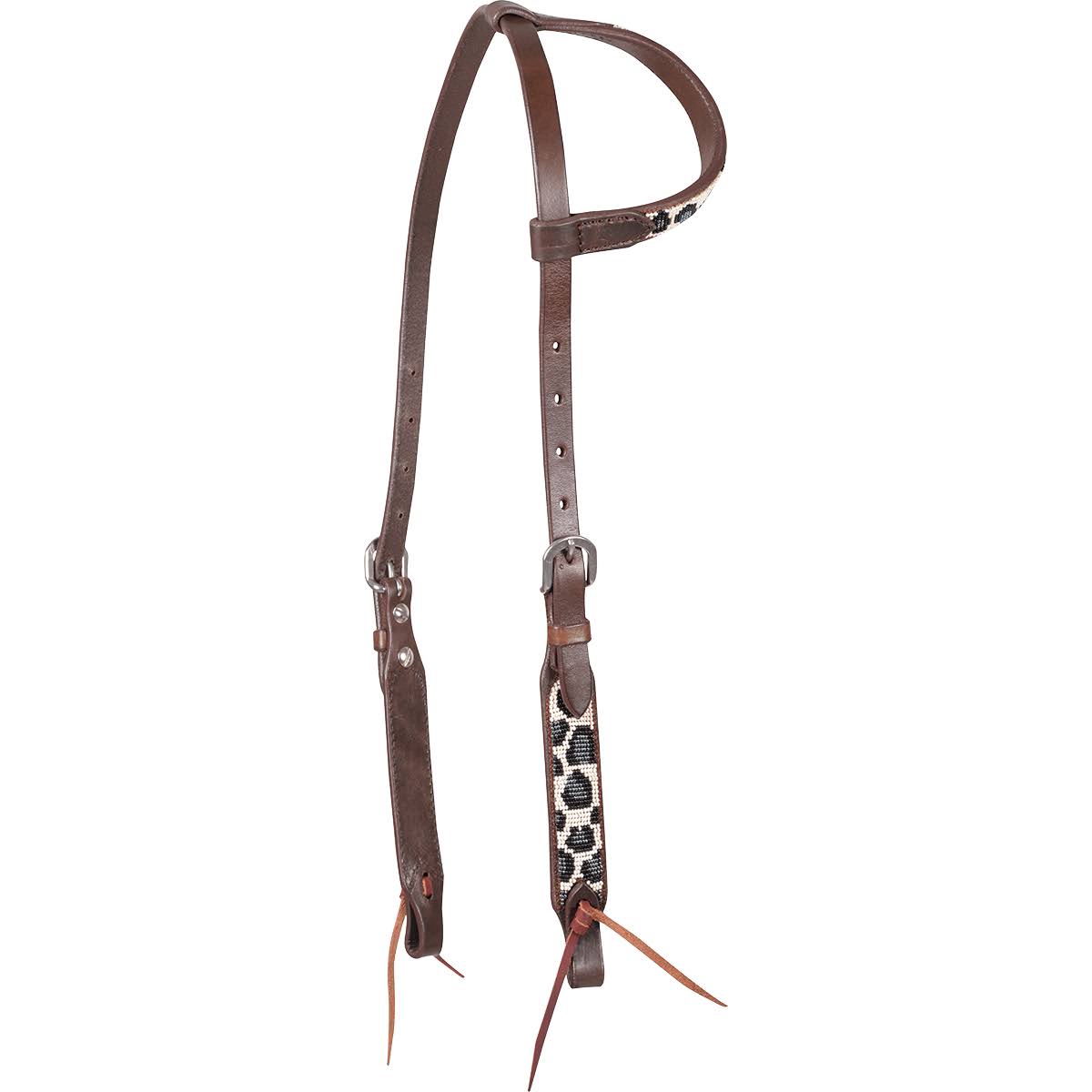 Beaded Ear Headstall M452722