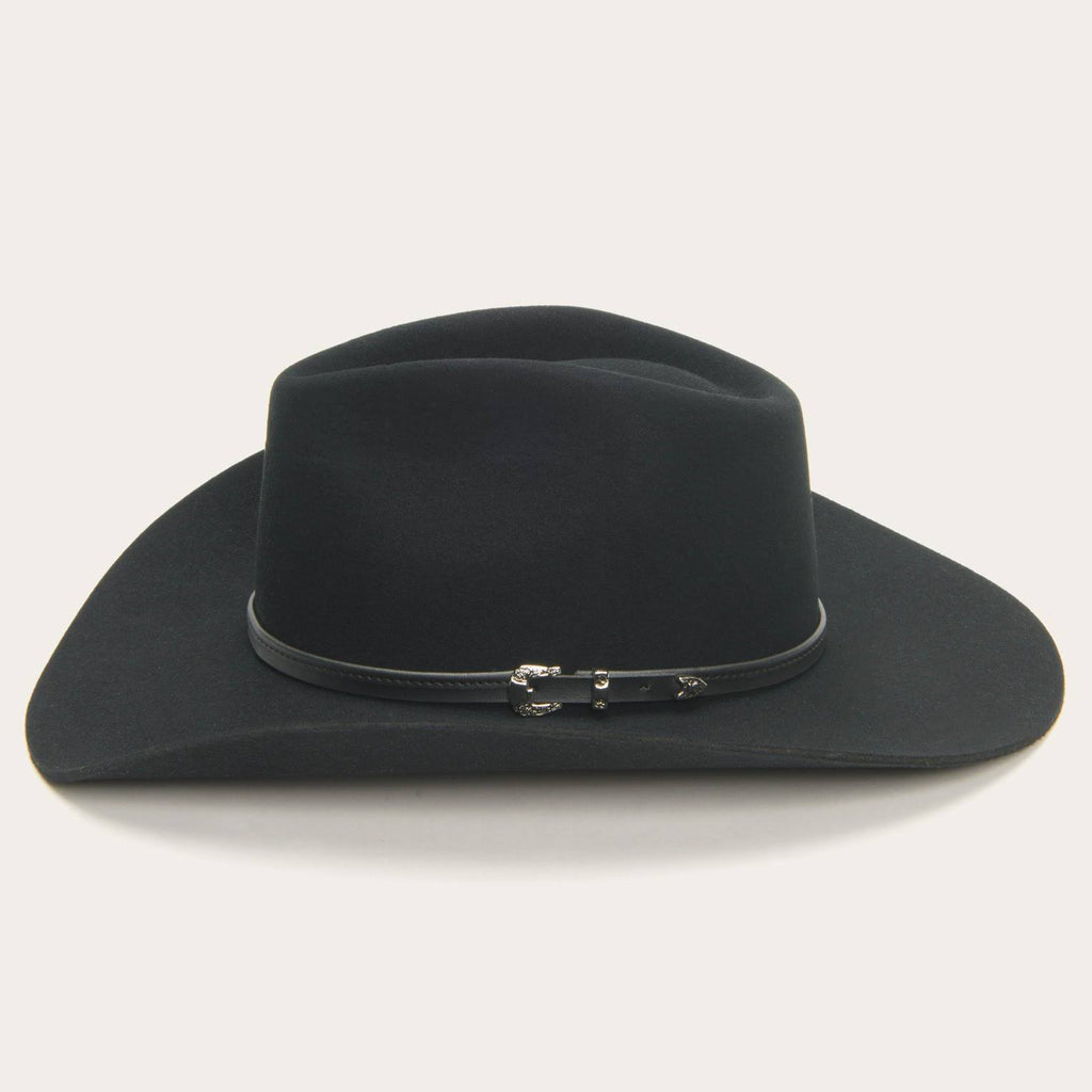 Black Buffalo Fur Hat Y519398