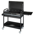 Black 1-Drawer Tool Utility Cart S469460