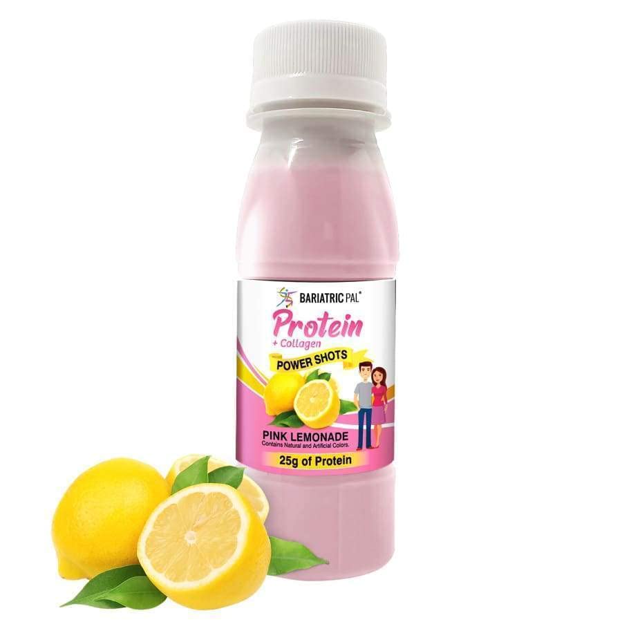 Pink Lemonade 25g Whey Protein & Collagen Power Shots (48 Bottles) X15611