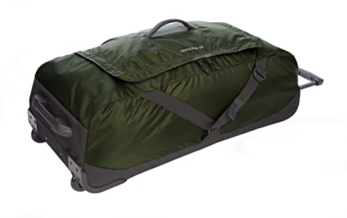 Dark Loden Ripstop Polyester Rolling Duffel Bag 78L D76733