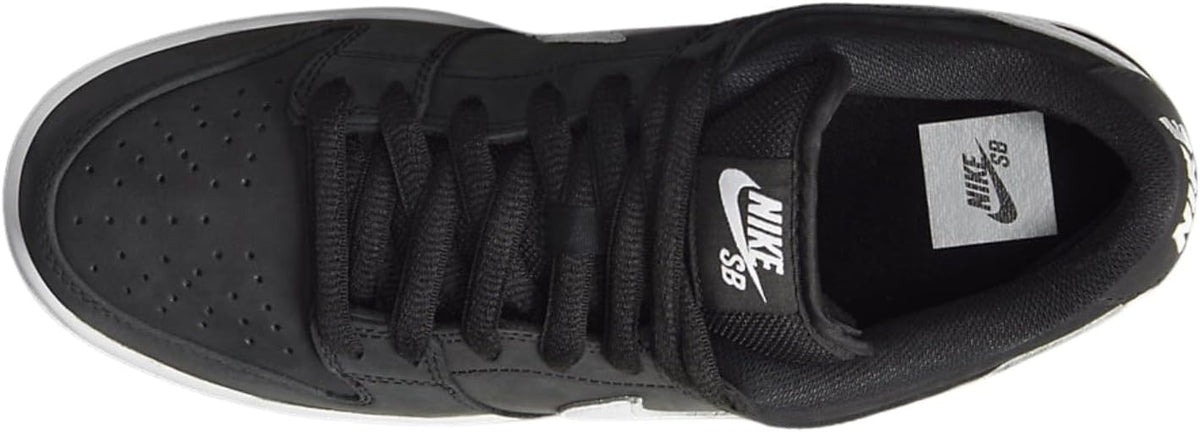 Black/White-Black Low Top Shoes C8031