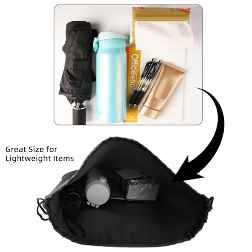 40 Pack Drawstring Backpacks Waterproof Nylon Cinch Bags Lightweight Reusable Sports Sack H4530