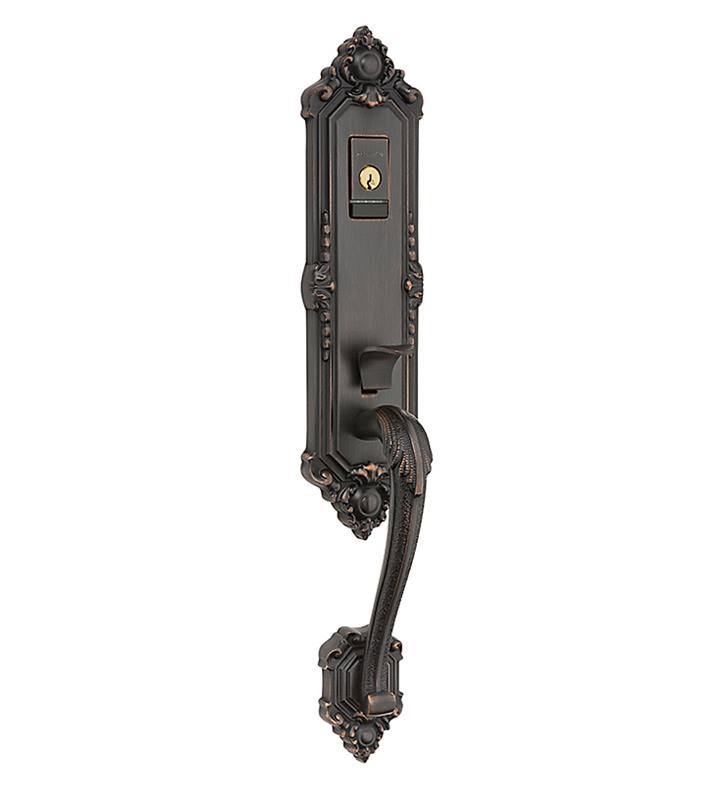 Oil Rubbed Bronze Handleset with Lever W857